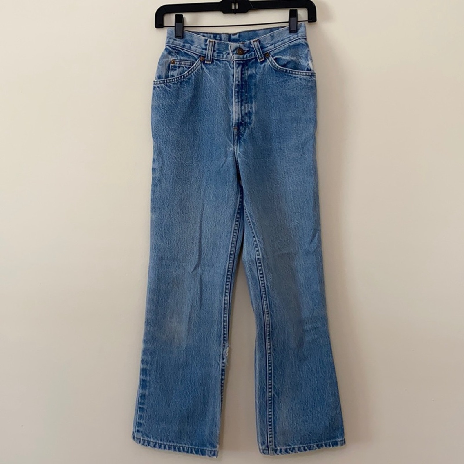 Vintage 1970s Rare Orange Tag Levis